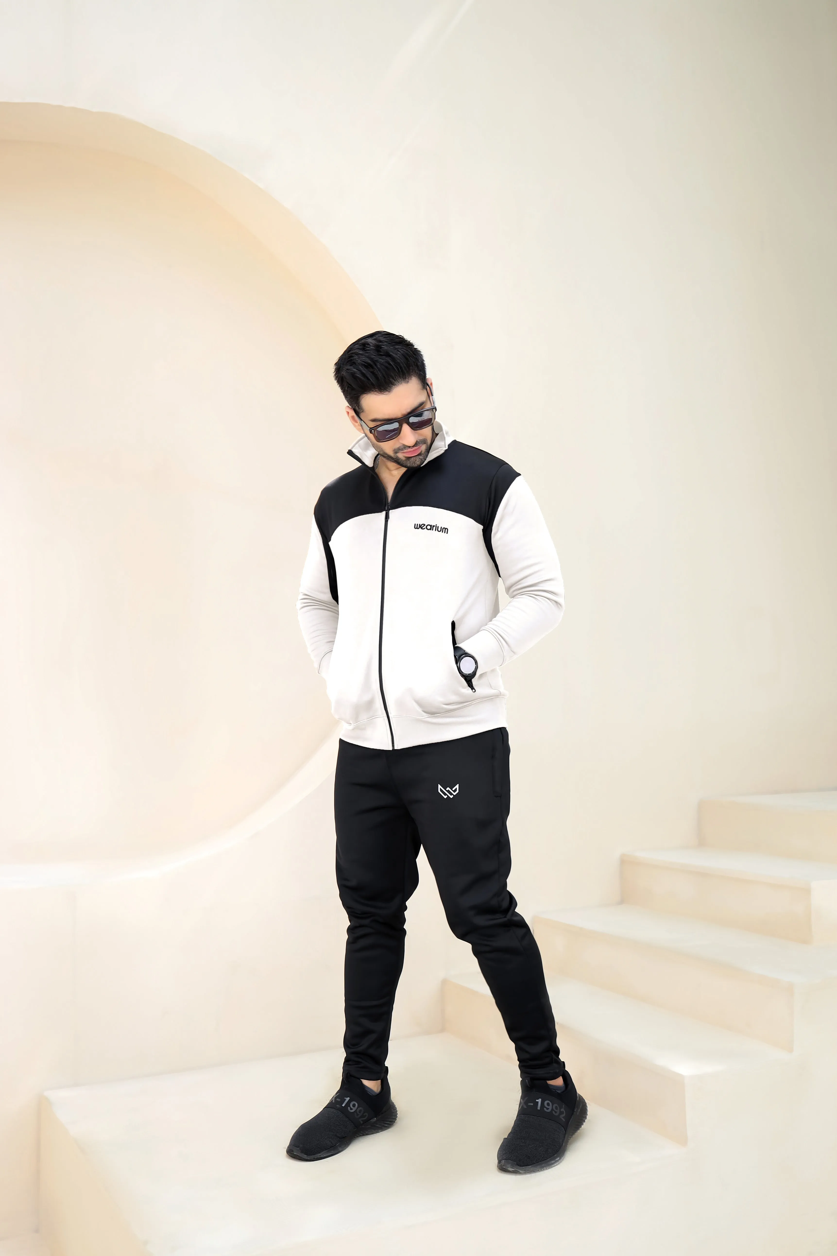 Active Streetwear Winter - White/Black