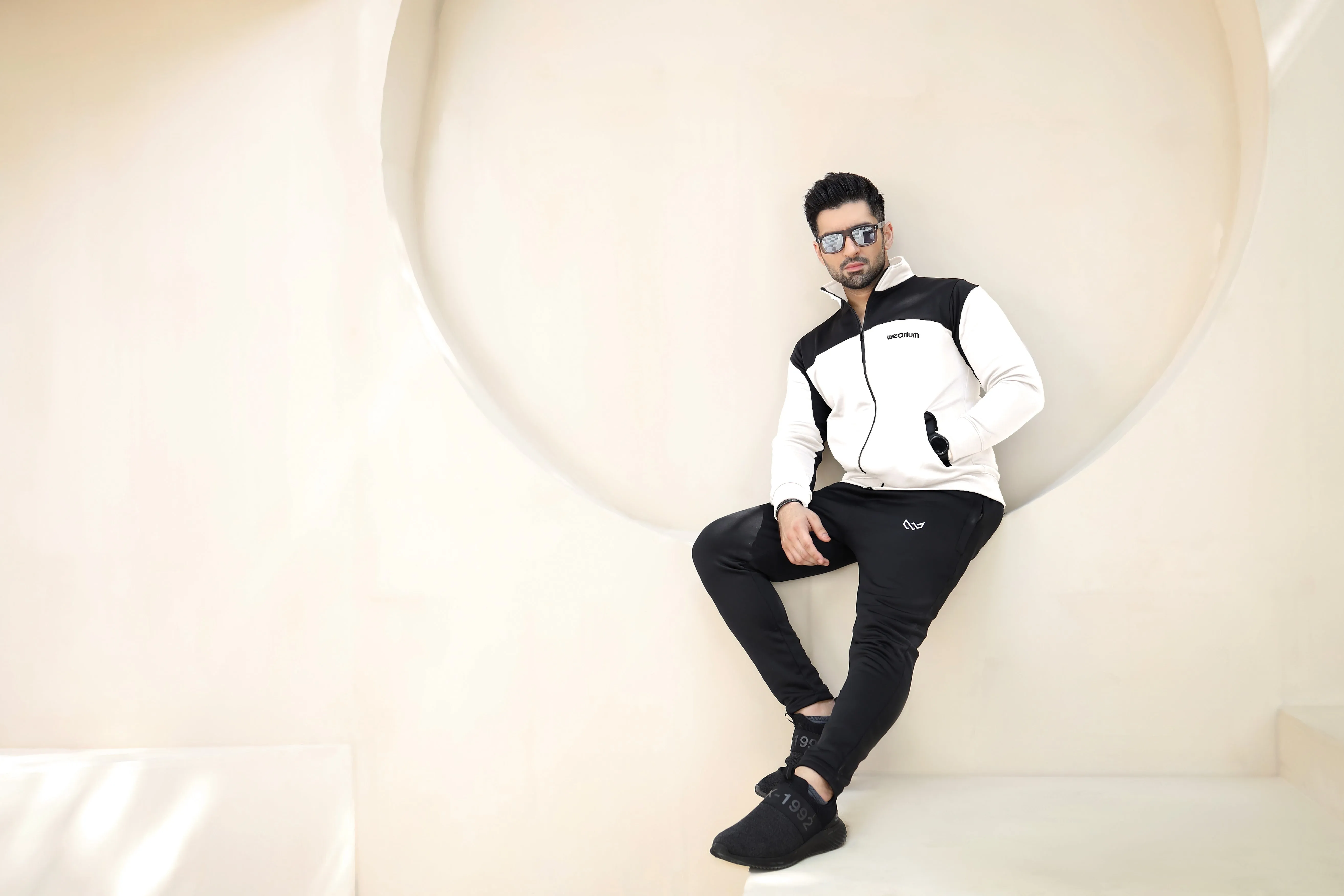 Active Streetwear Winter - White/Black
