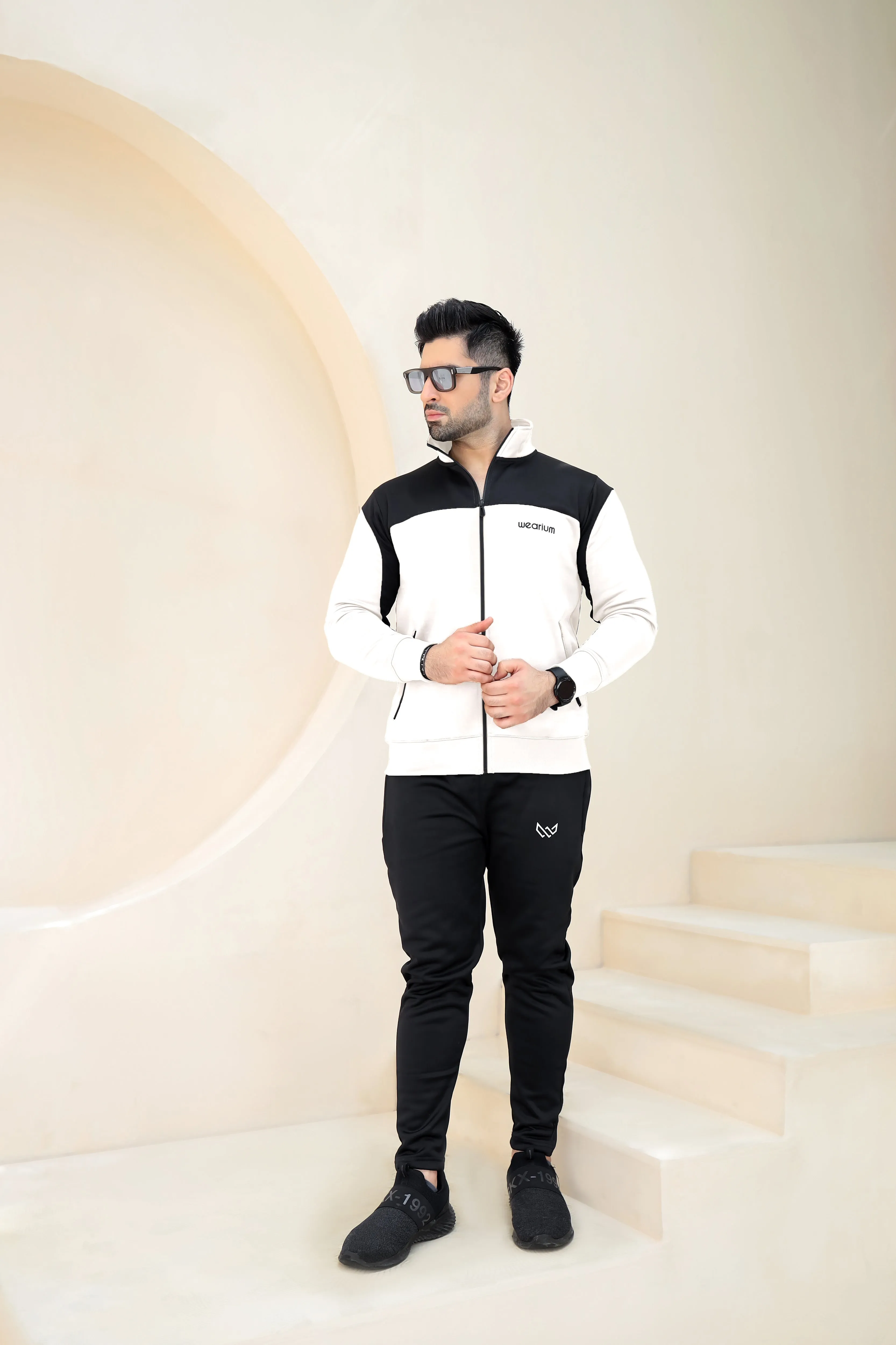 Active Streetwear Winter - White/Black