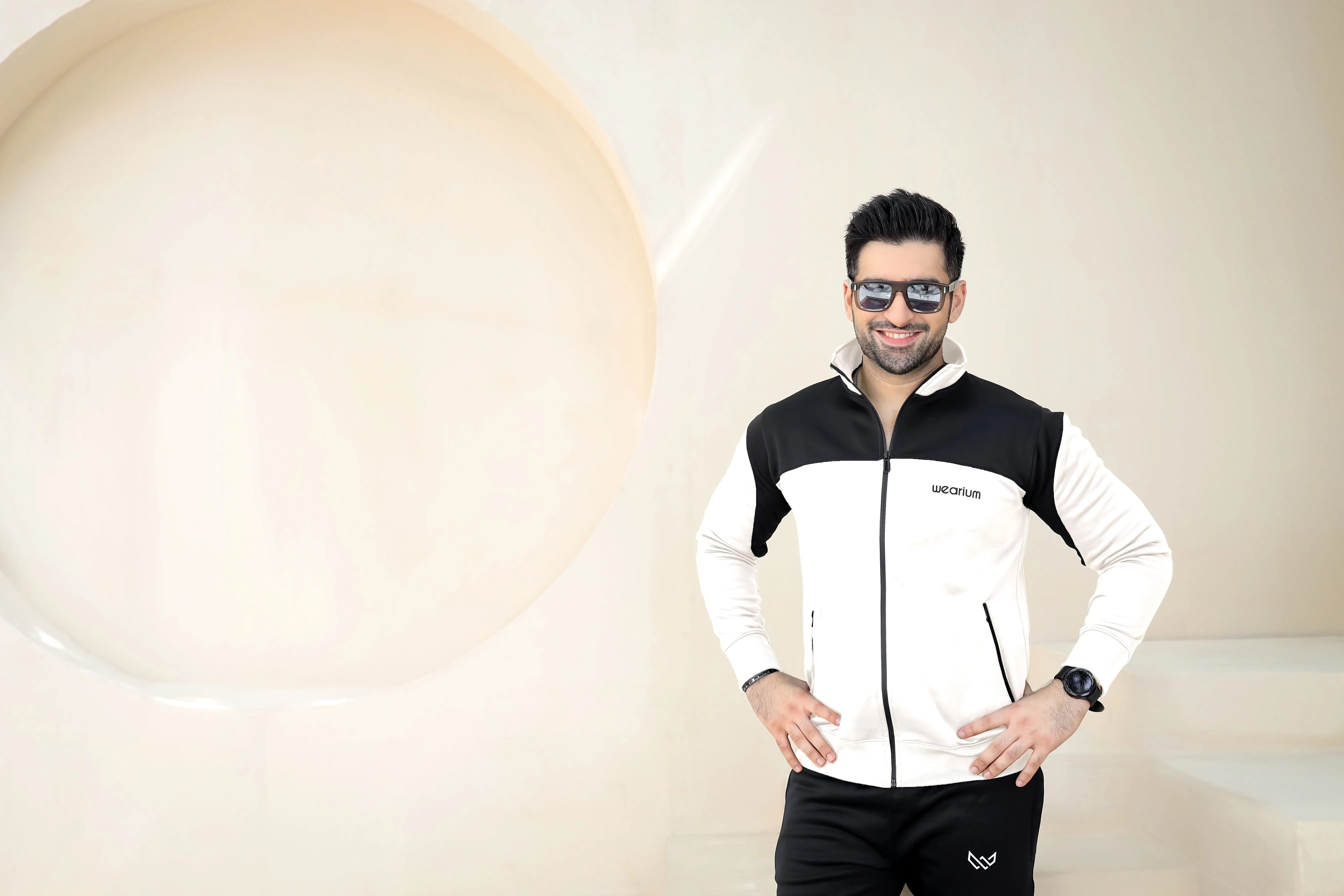 Active Streetwear Winter - White/Black