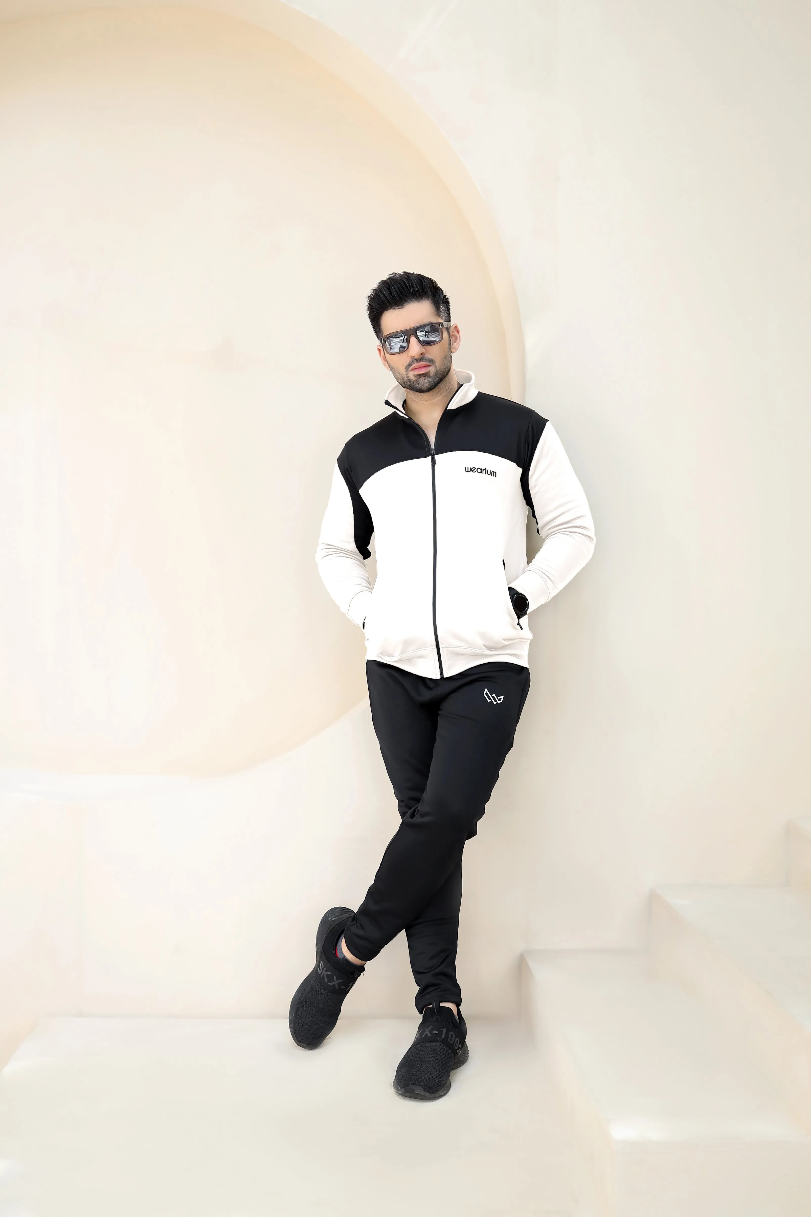 Active Streetwear Winter - White/Black