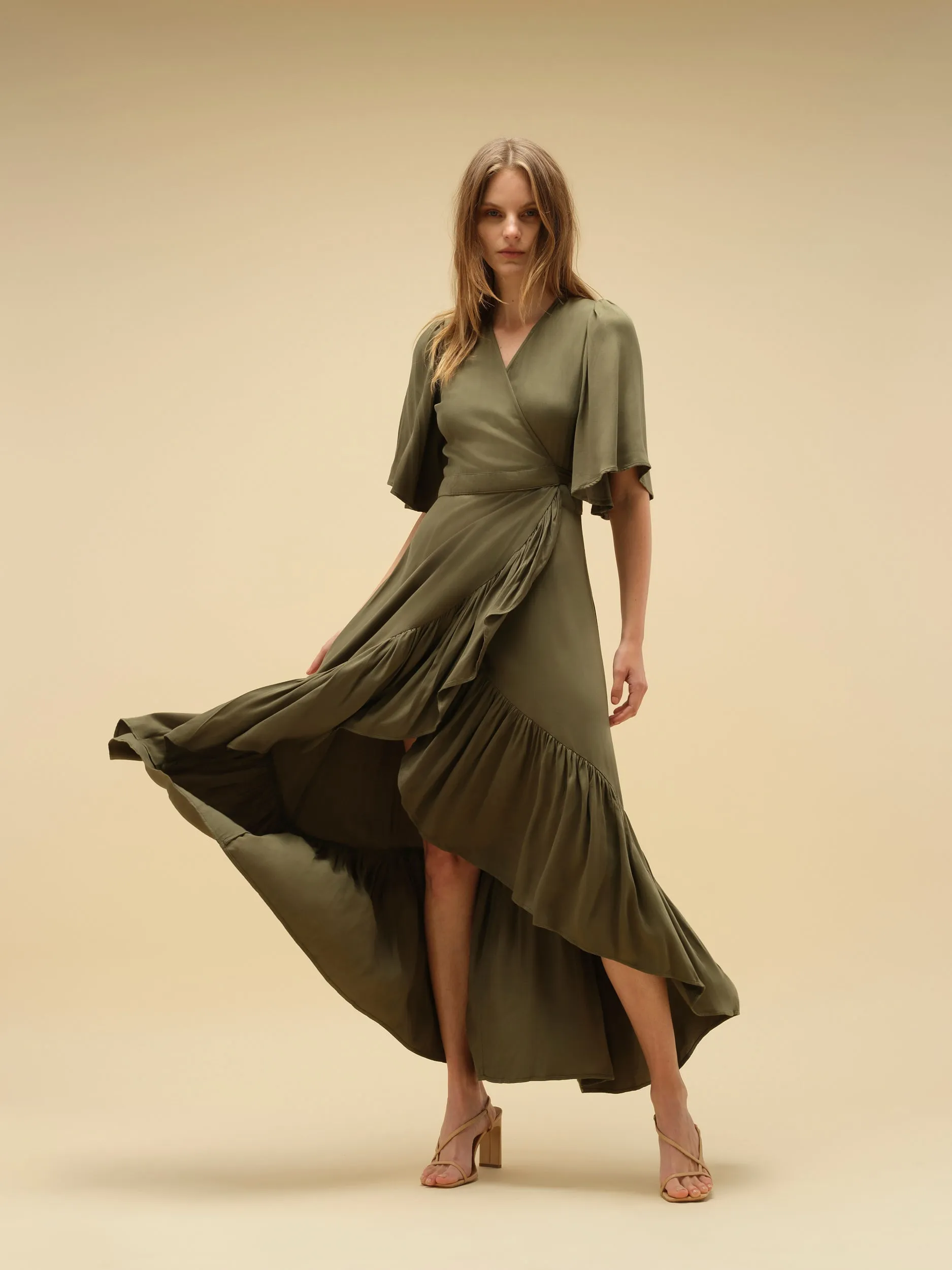 Alma Dress Olive