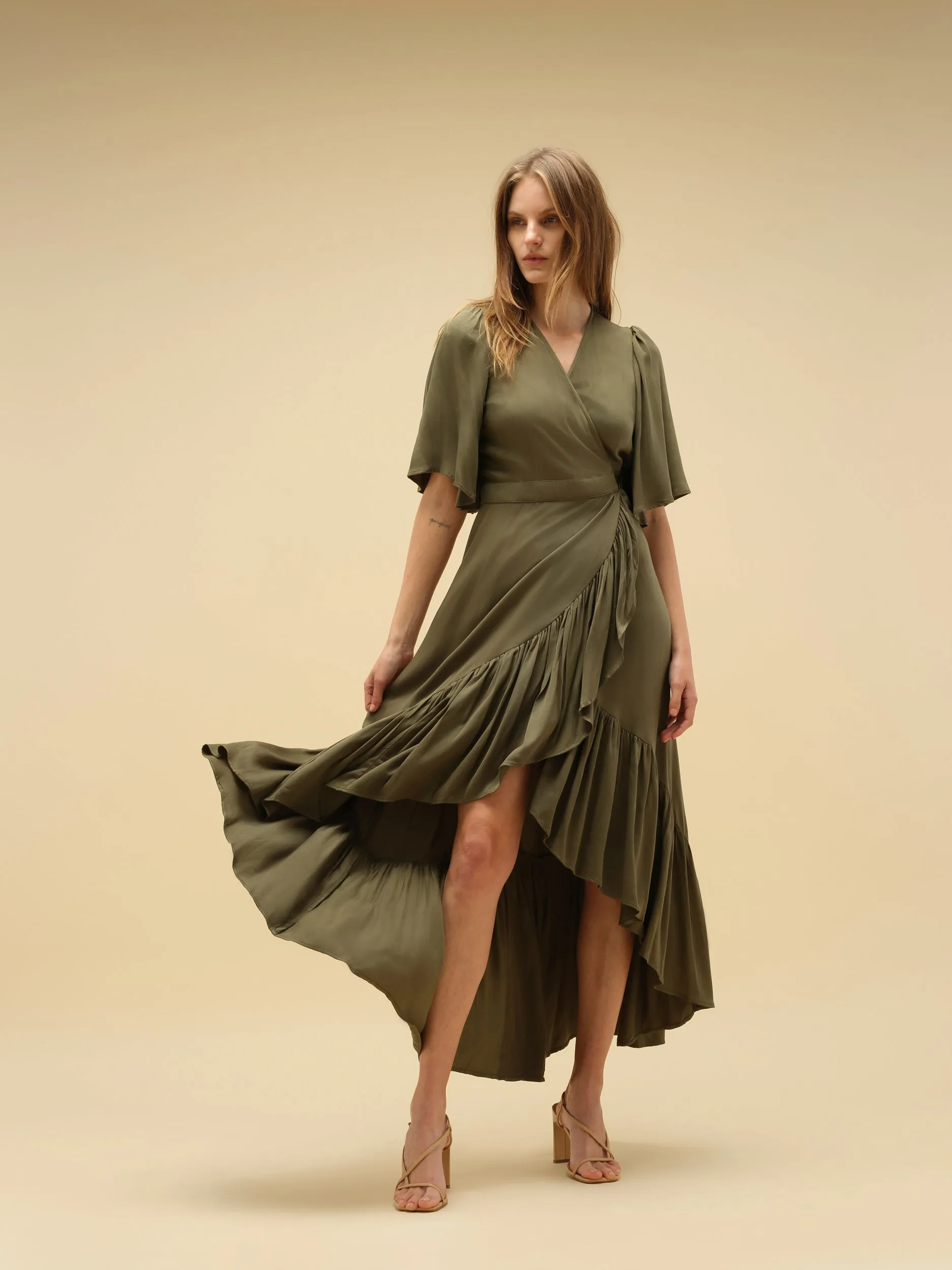 Alma Dress Olive