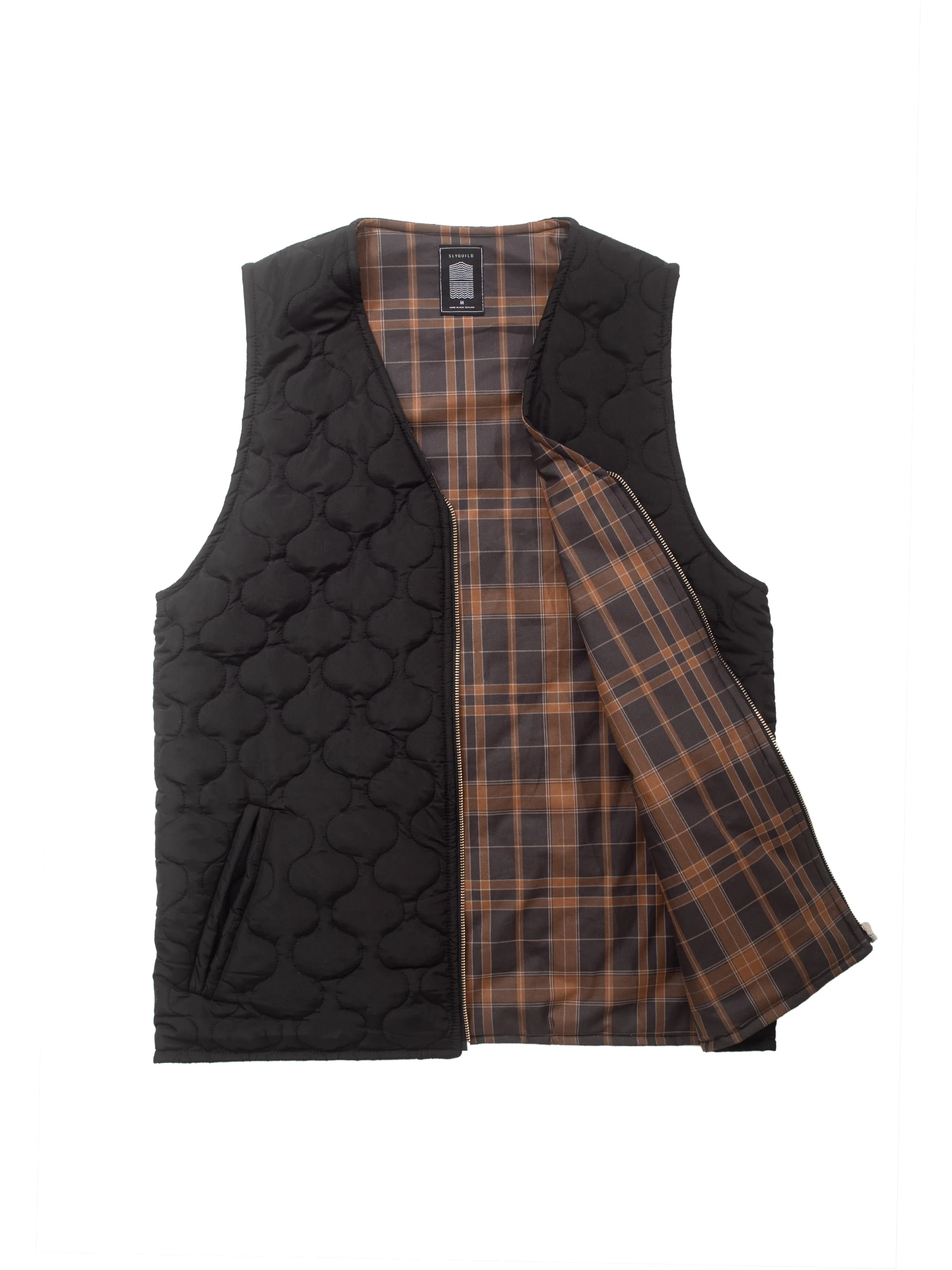 Black Brute Puffer Vest