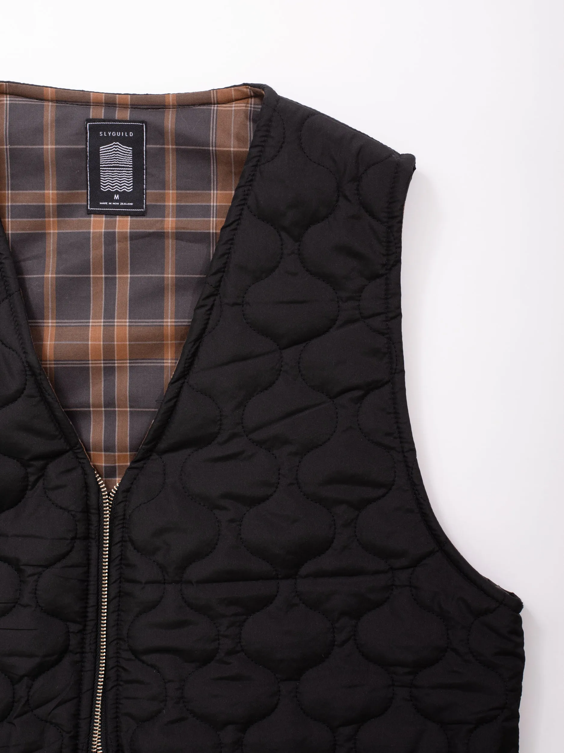 Black Brute Puffer Vest