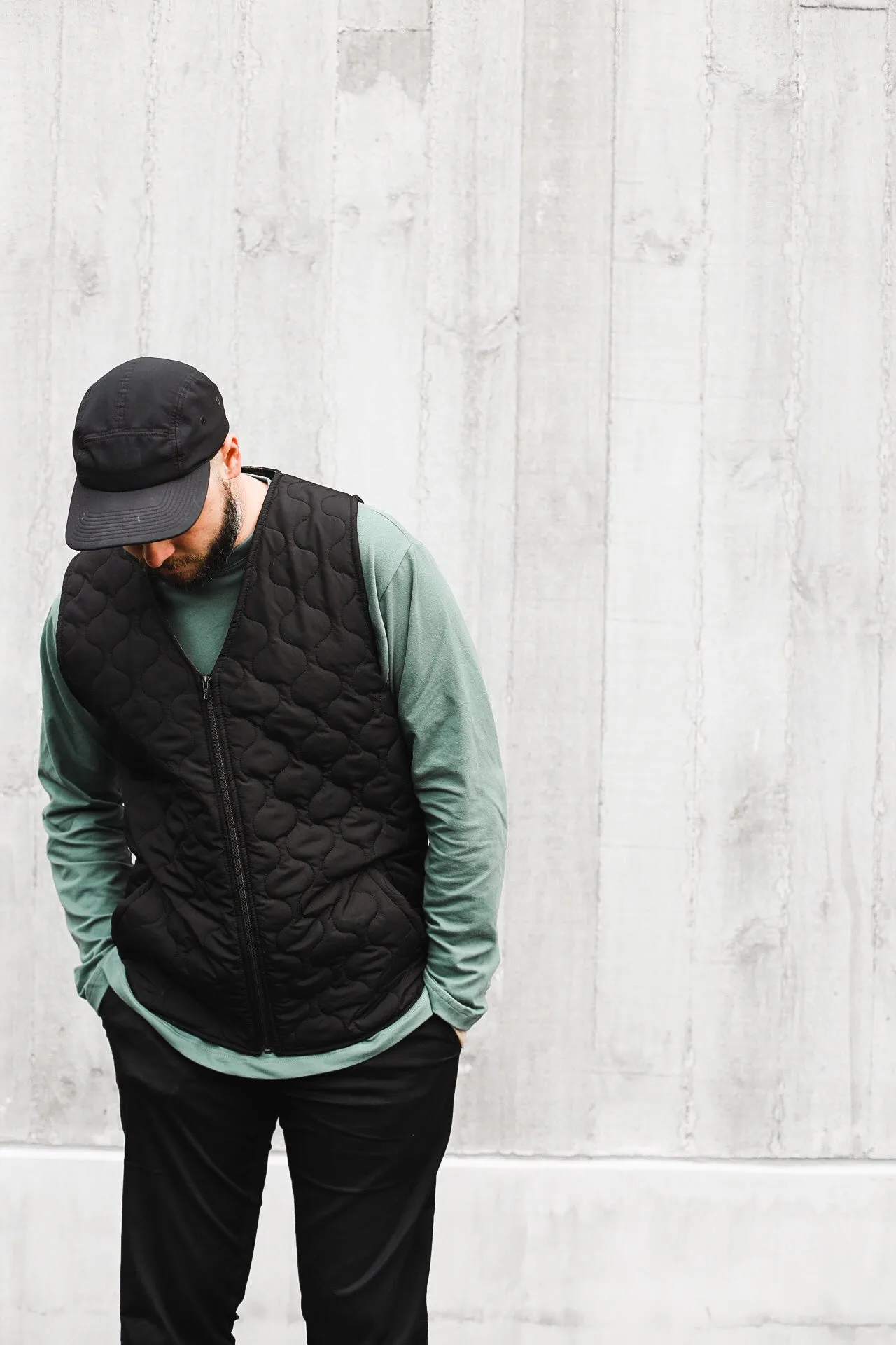 Black Brute Puffer Vest
