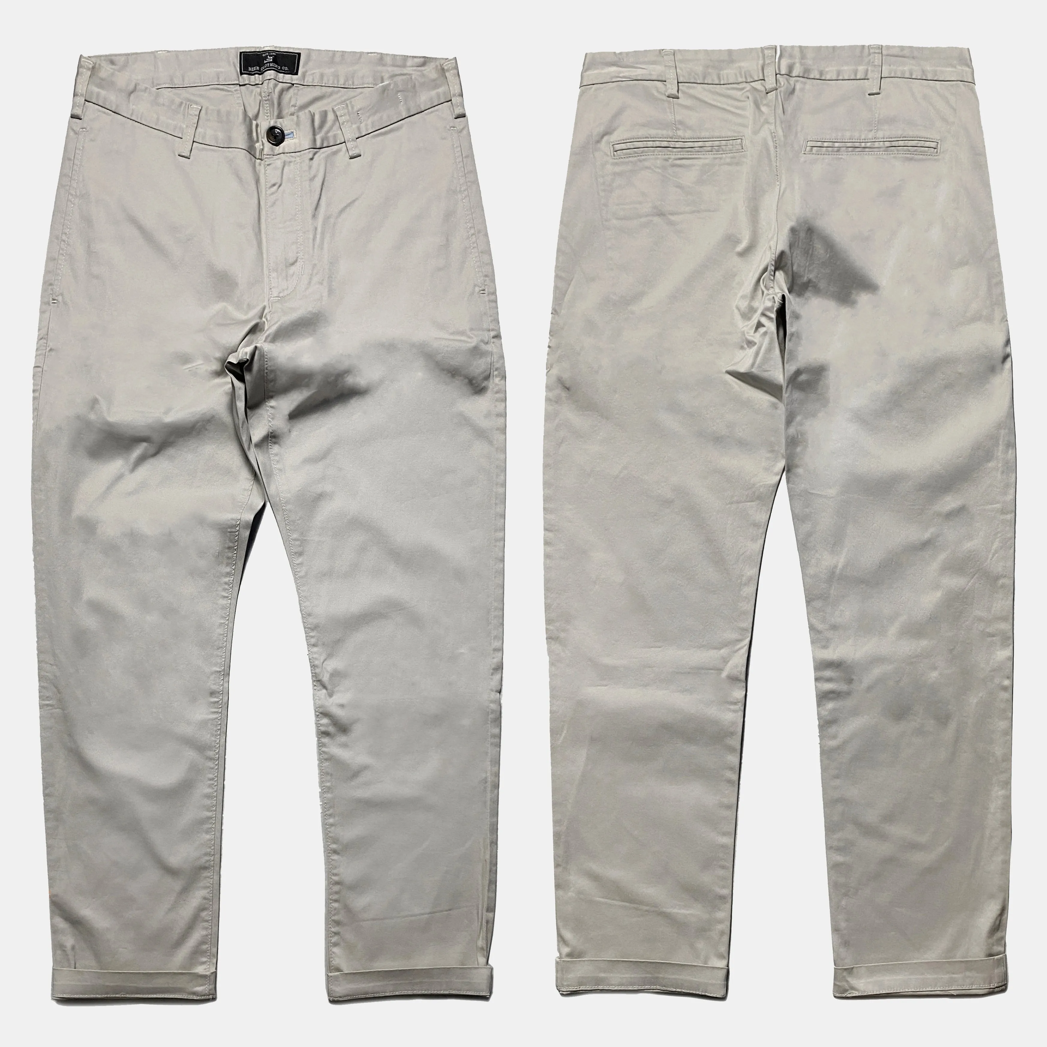 BZEN M.1033 EZ SLIM TAPERED STRETCH CHINO