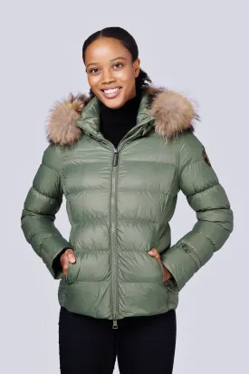 Chill Short Down Jacket | Military