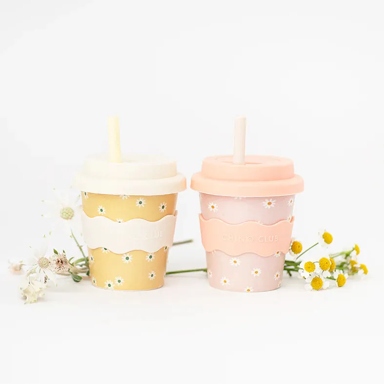 Chino Cup - NEW Baby 4oz - Pink Daisy