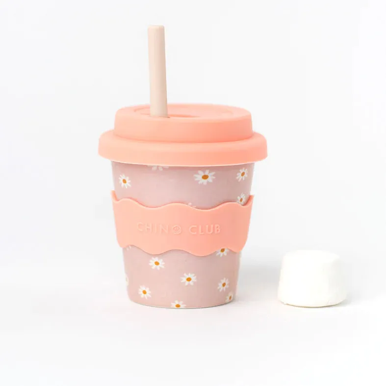 Chino Cup - NEW Baby 4oz - Pink Daisy