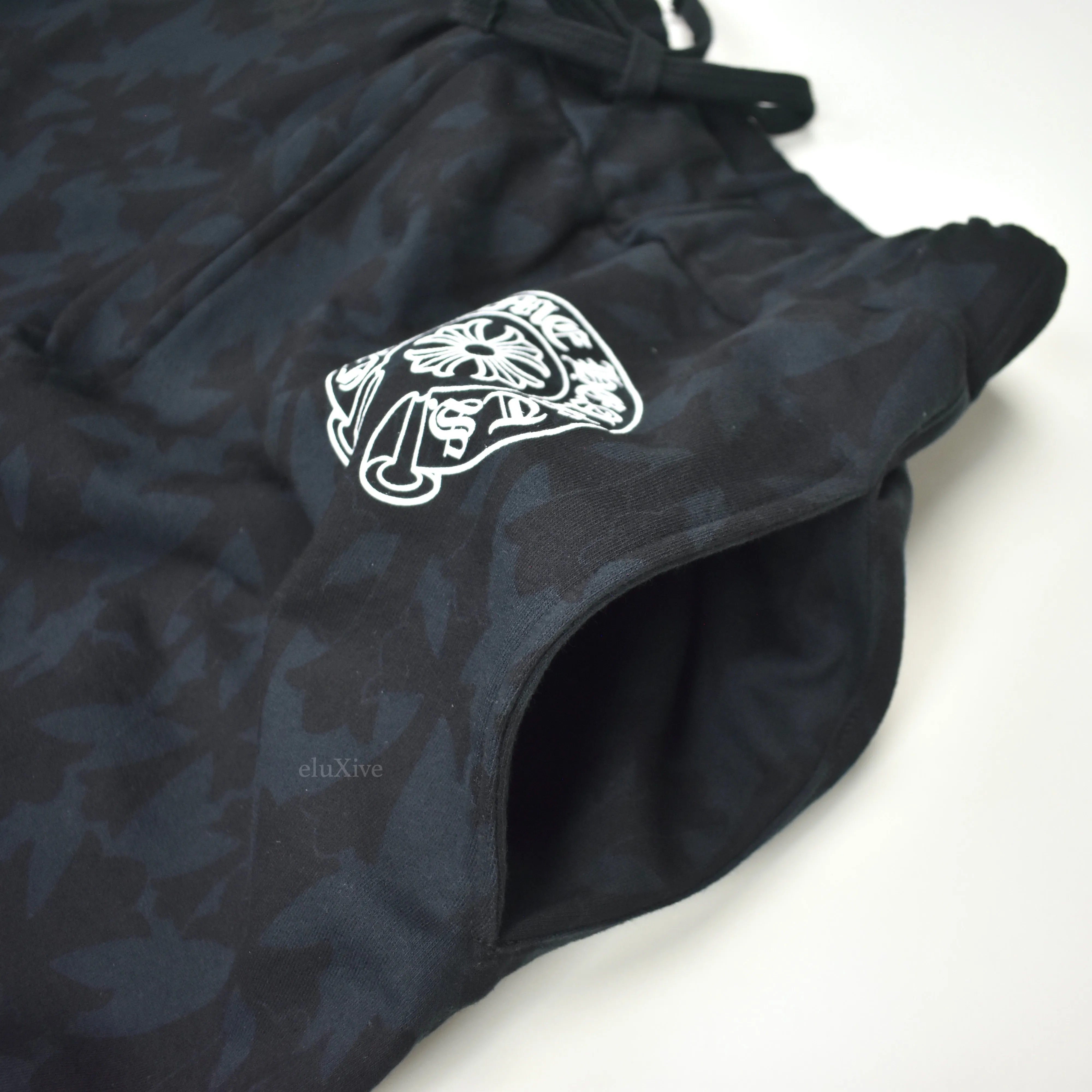 Chrome Hearts - Black Allover Cemetery Print Sweatpants