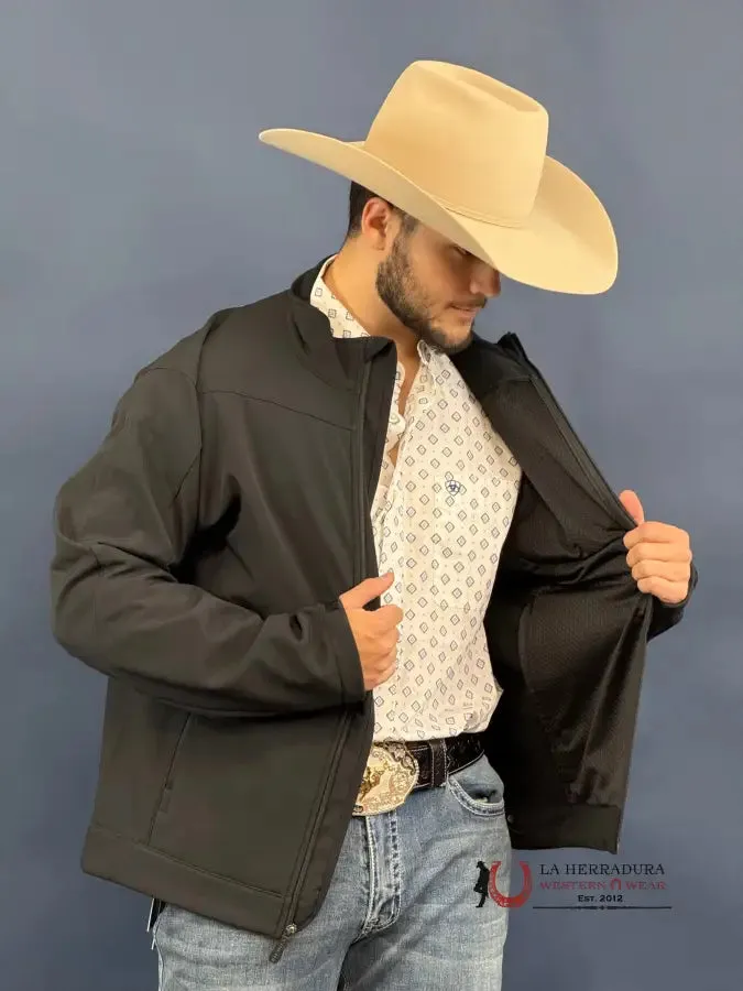 CINCH MENS BONDED CONCEALED CARRY JACKET- BLACK 3014