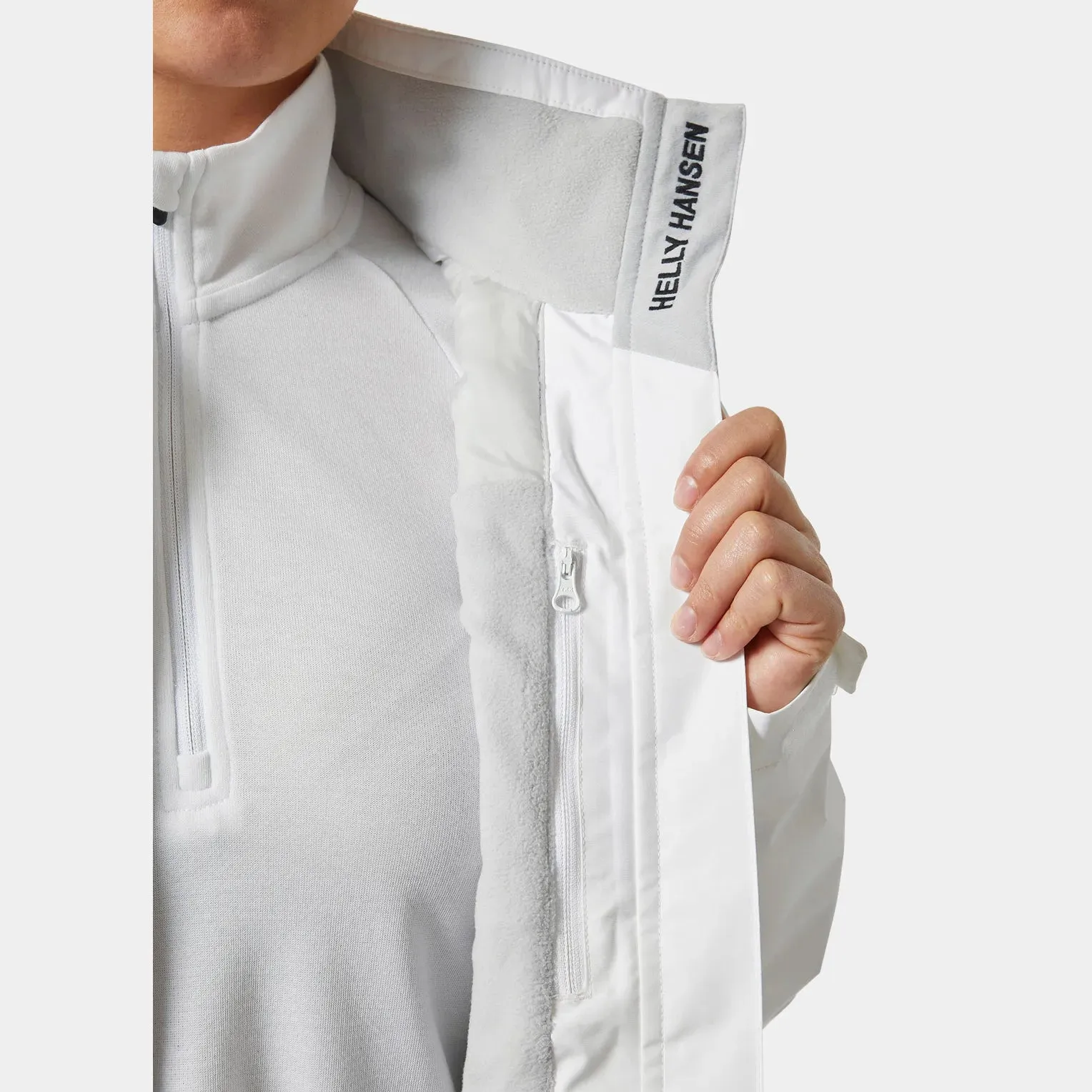 Crew Midlayer Jacket 2 - White