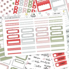 Dear Santa Functional Sticker Kit