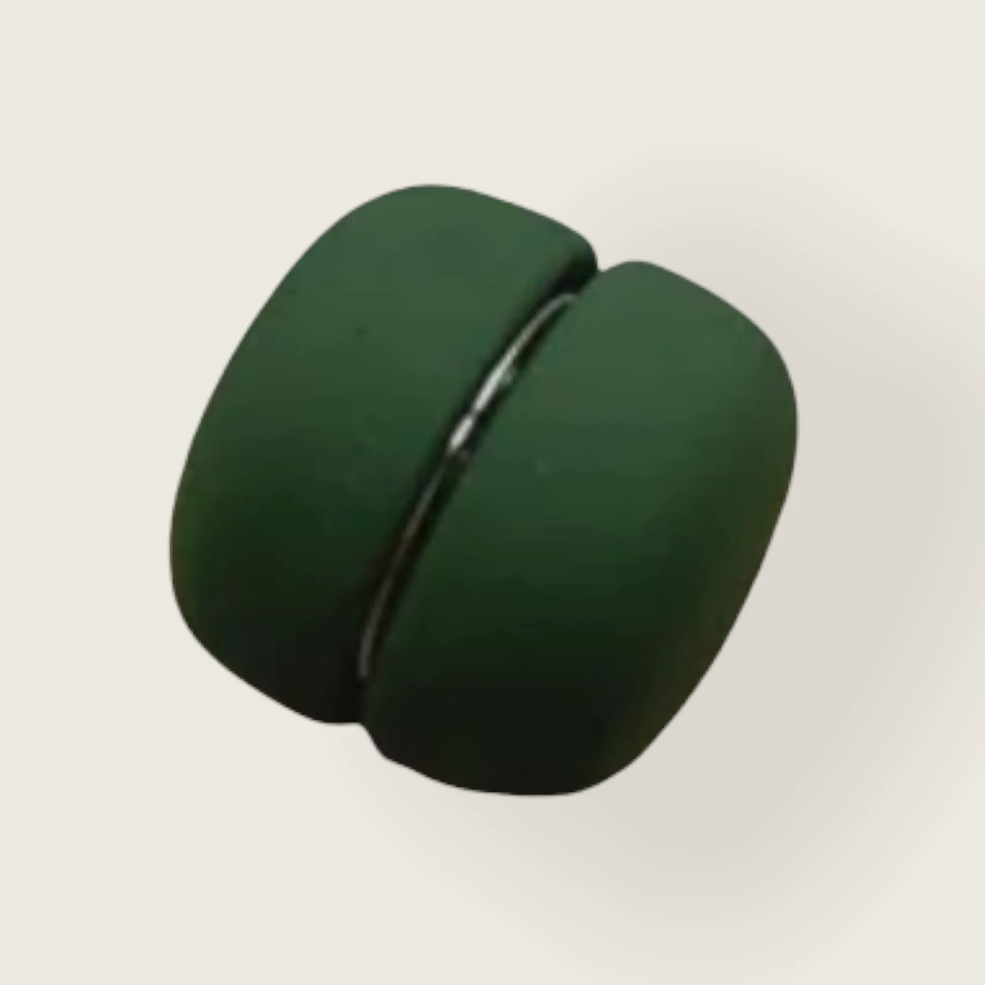Deep Forest Green Magnetic Button