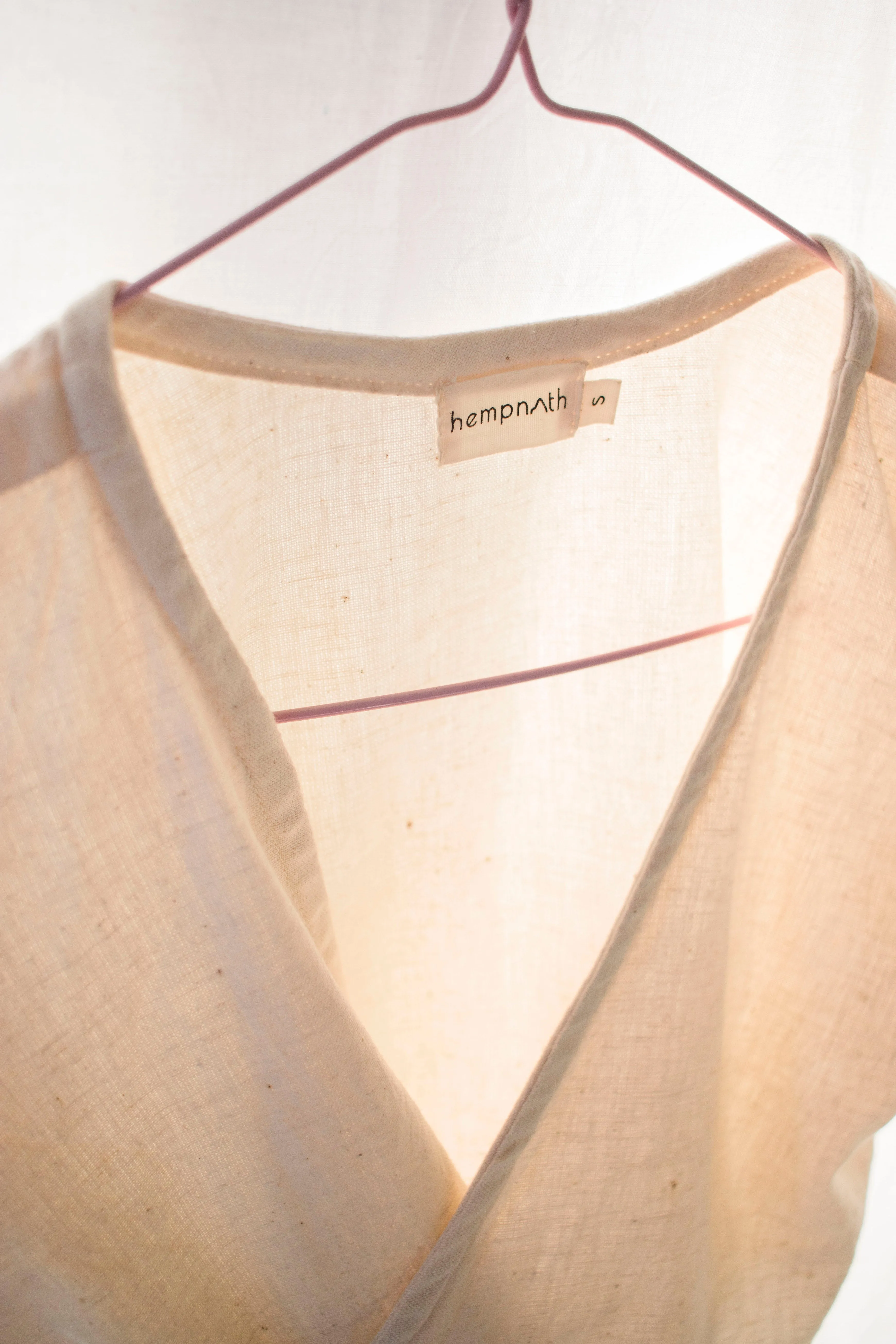 Dija hemp wrap top