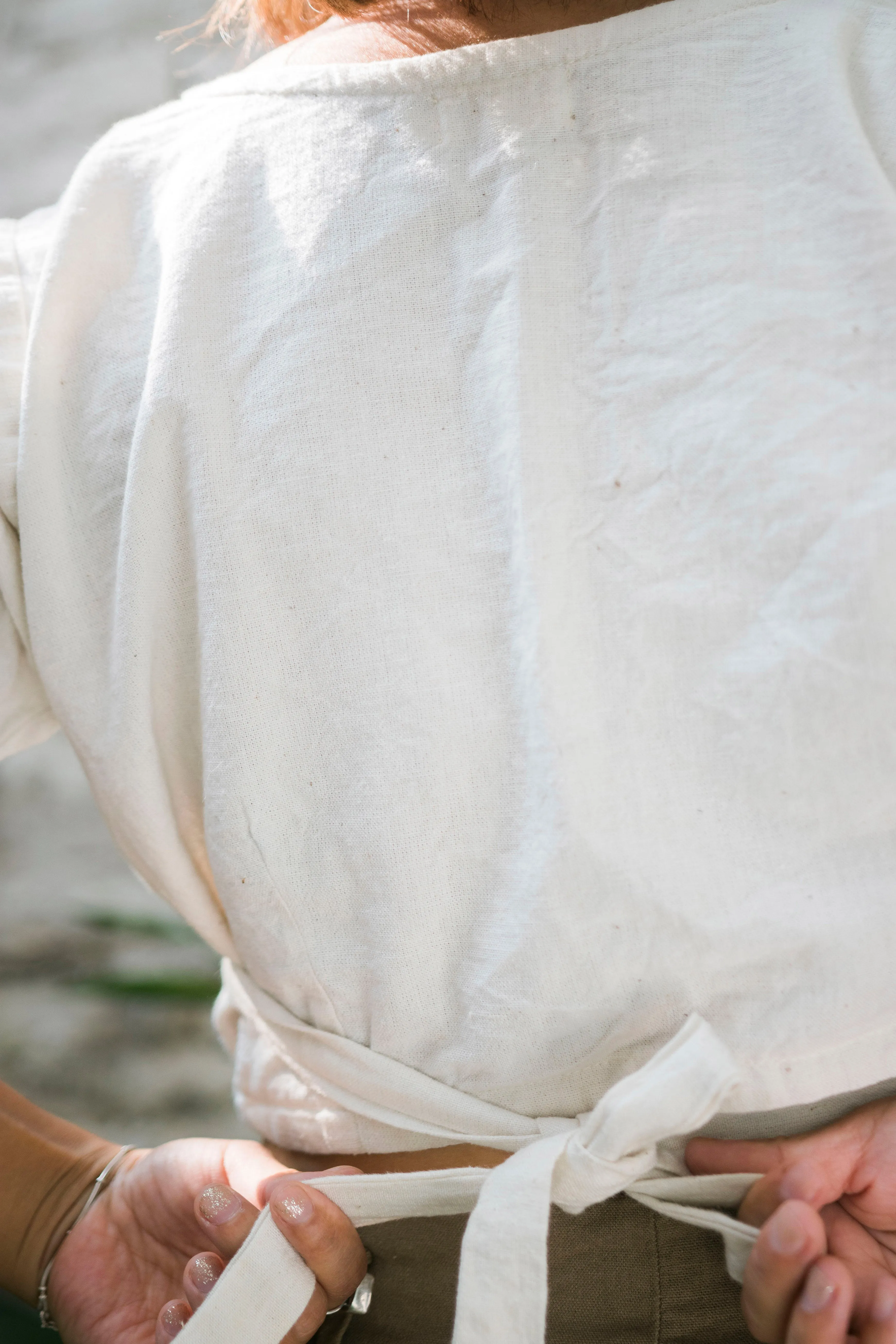 Dija hemp wrap top