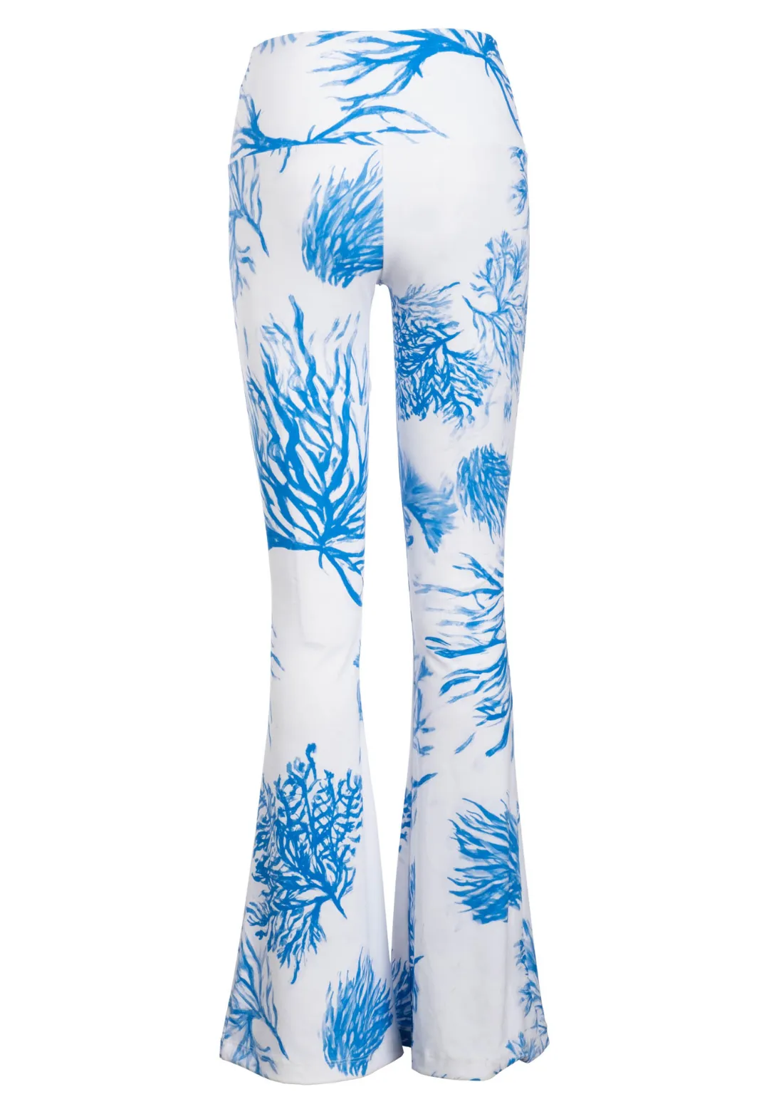 Elaine Stretch Knit Pant in Toile de Reef