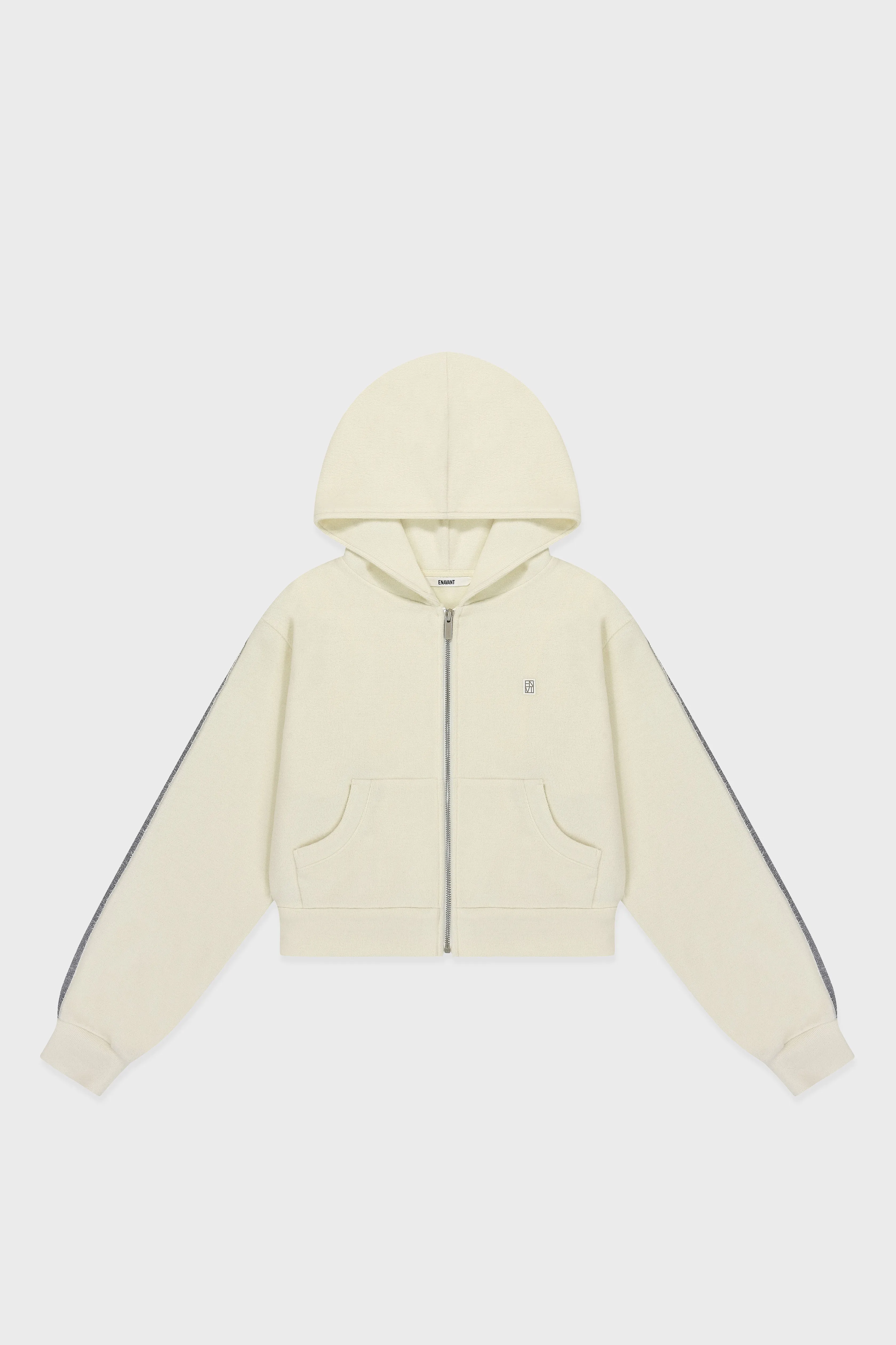 ENVT Side Trim Zip-Up Hoodie Jacket