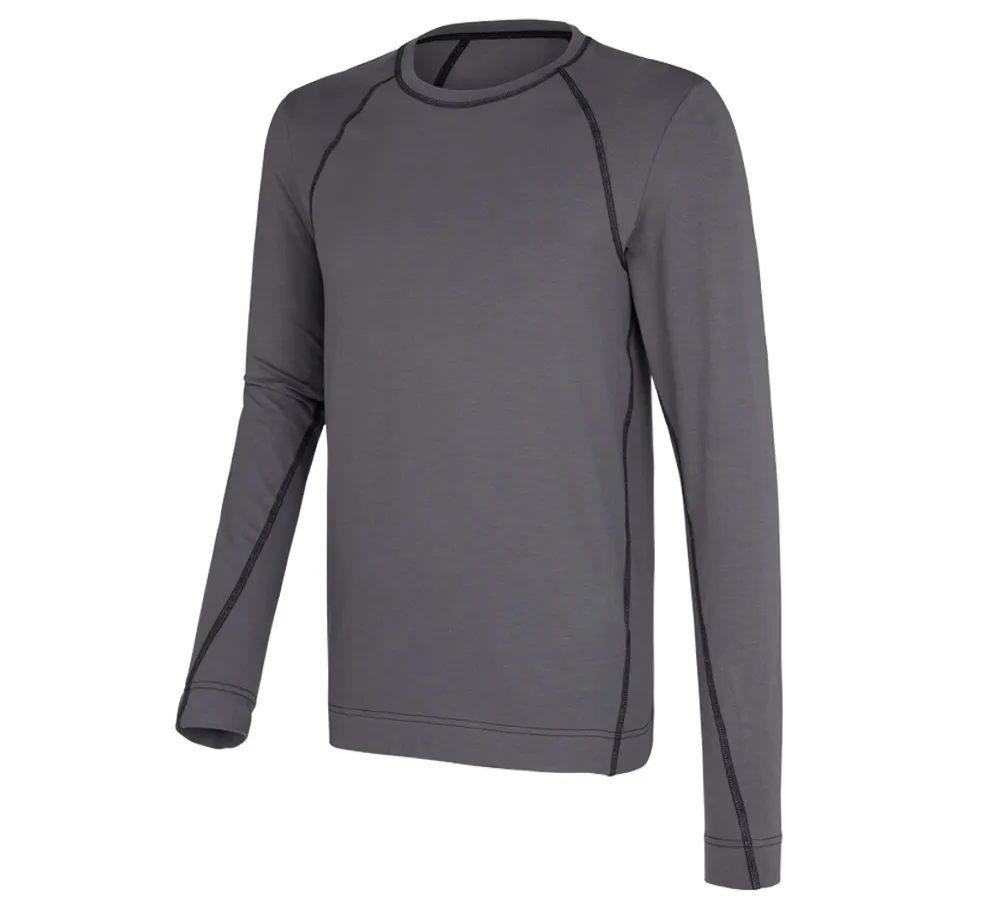 e.s. cotton stretch long sleeve basis-light