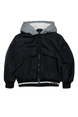 Fleece hoodie Jacket By N21