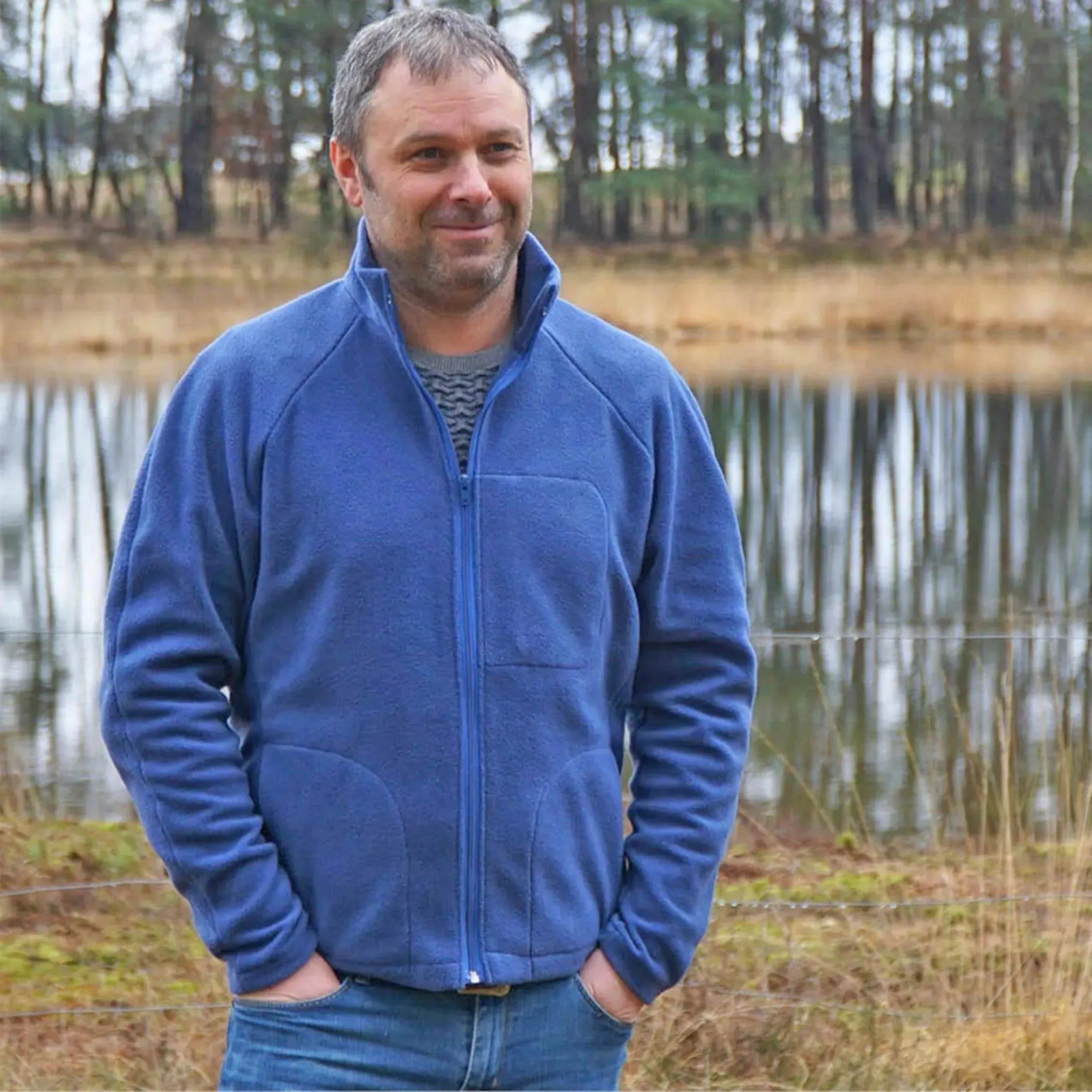 Fleece Jacket sewing pattern -Printed Pattern