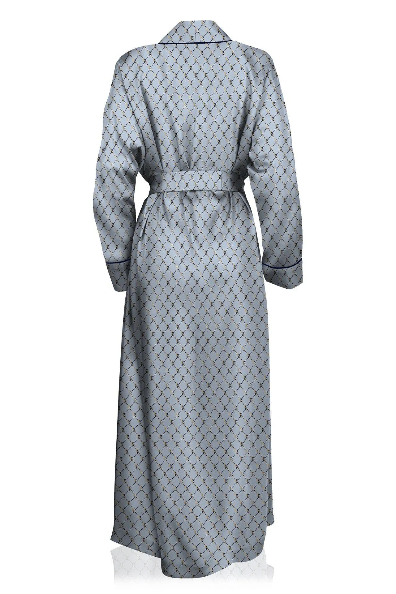 Full Length Robe Dress Made with Sustainable Vegan Silk