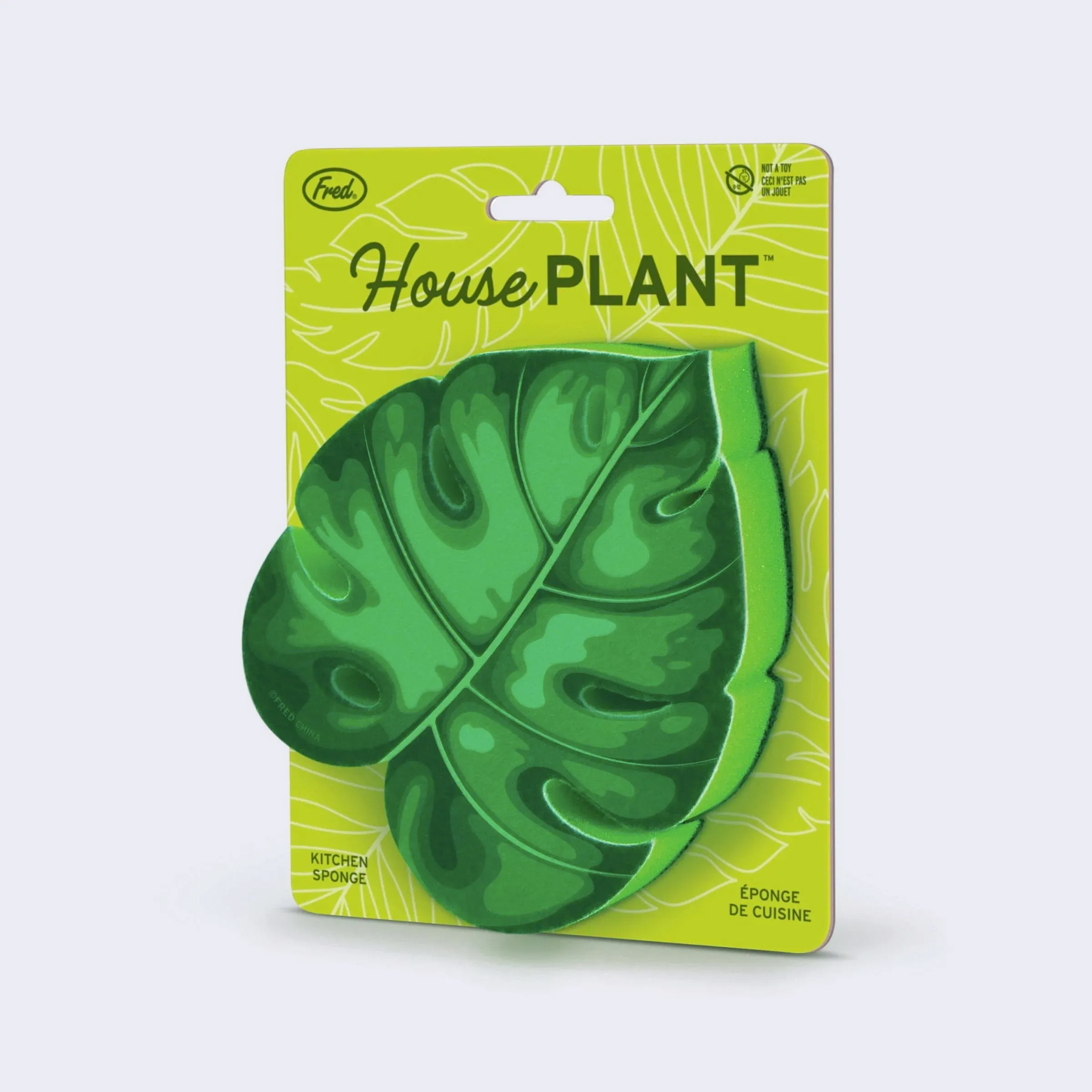 House Plant Monstera Leaf Sponge