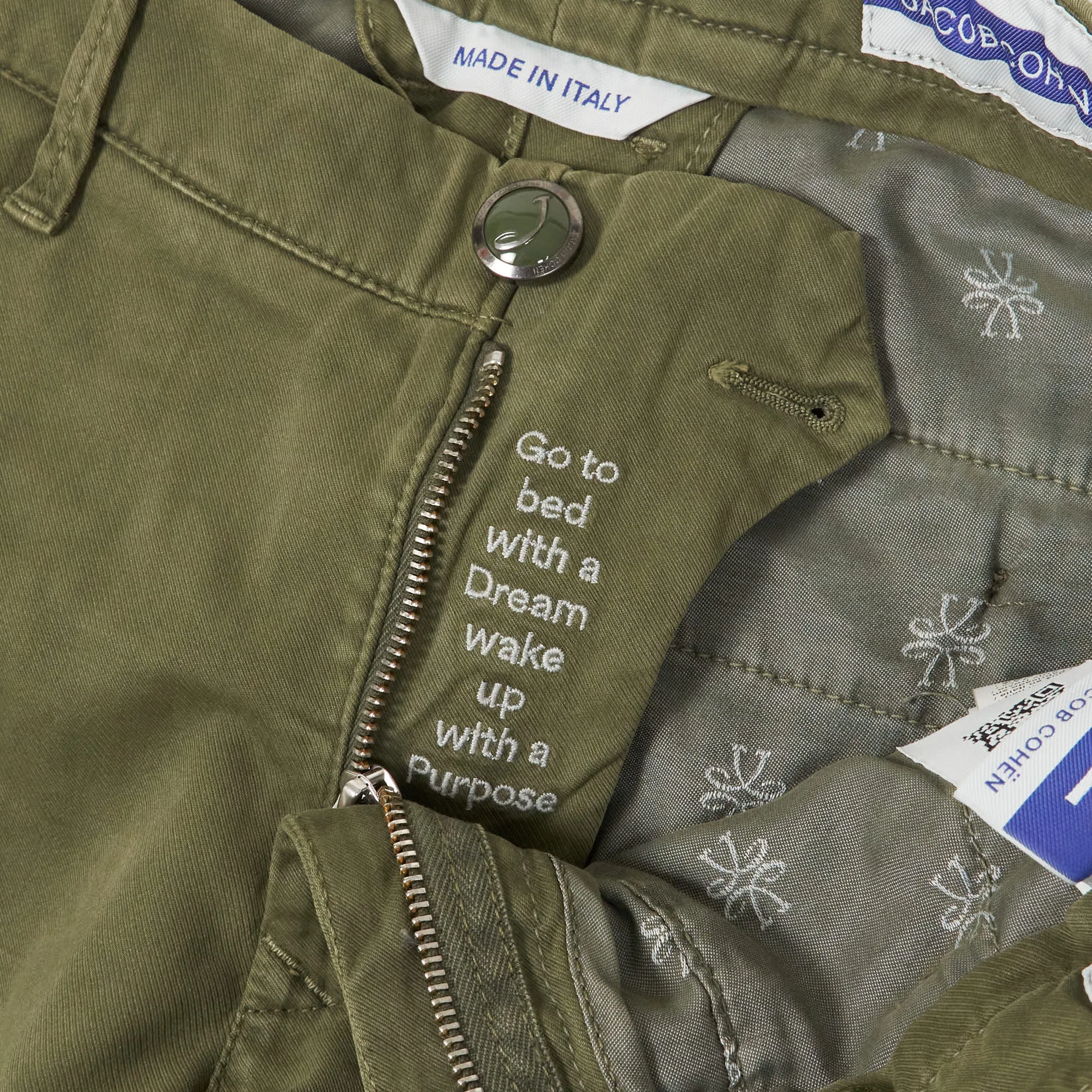 Jacob Cohen Slim Fitted Chinos