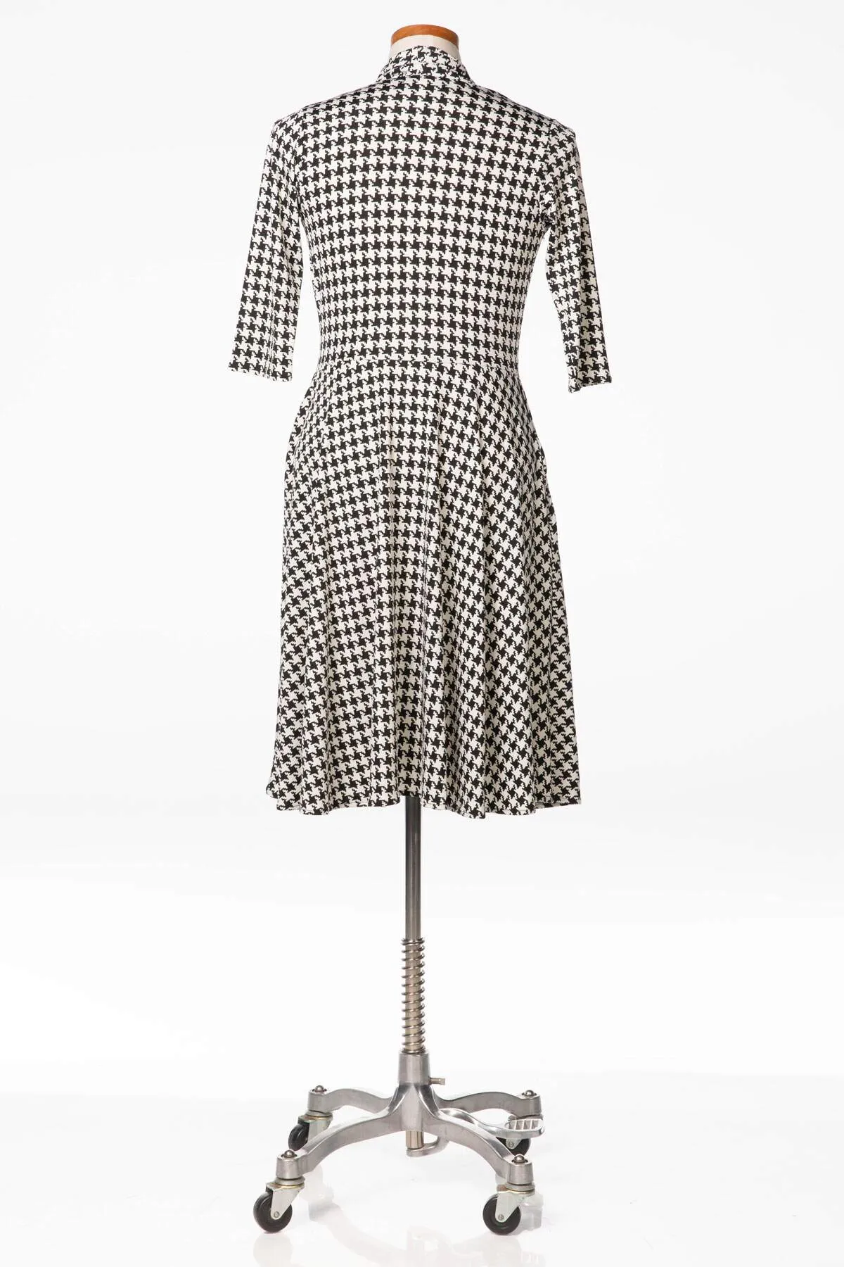 Joan Dress - Houndstooth FINAL SALE