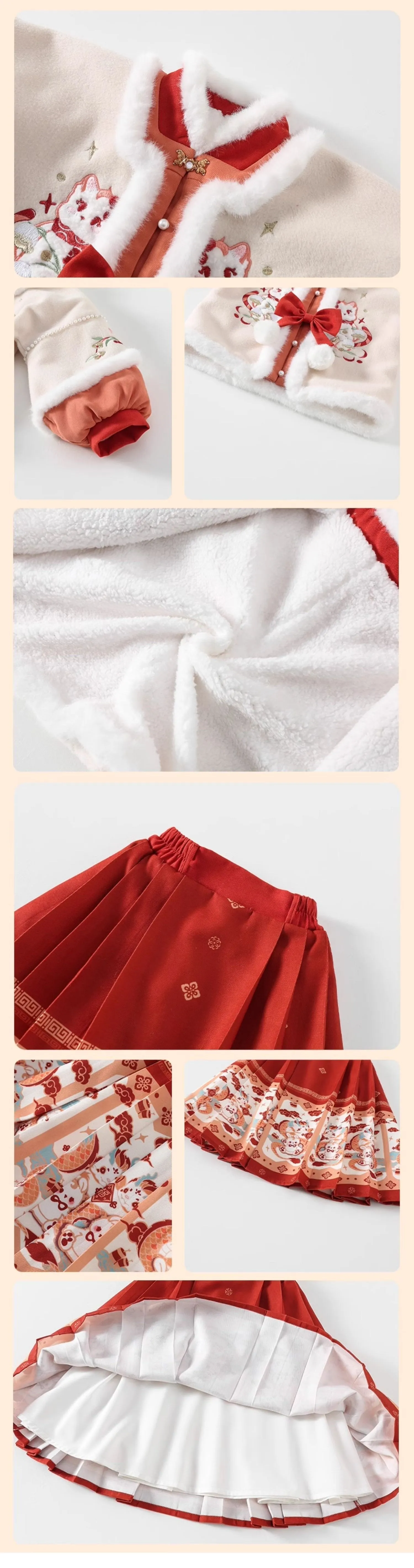 JXGX Chinese New Year Girl Set ---Zhile