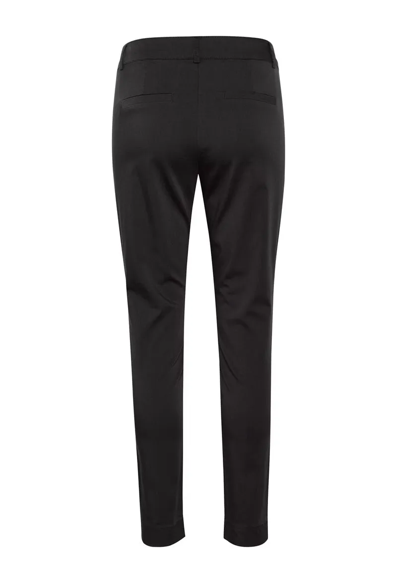 KAFFE KAlea Chino Pant Black