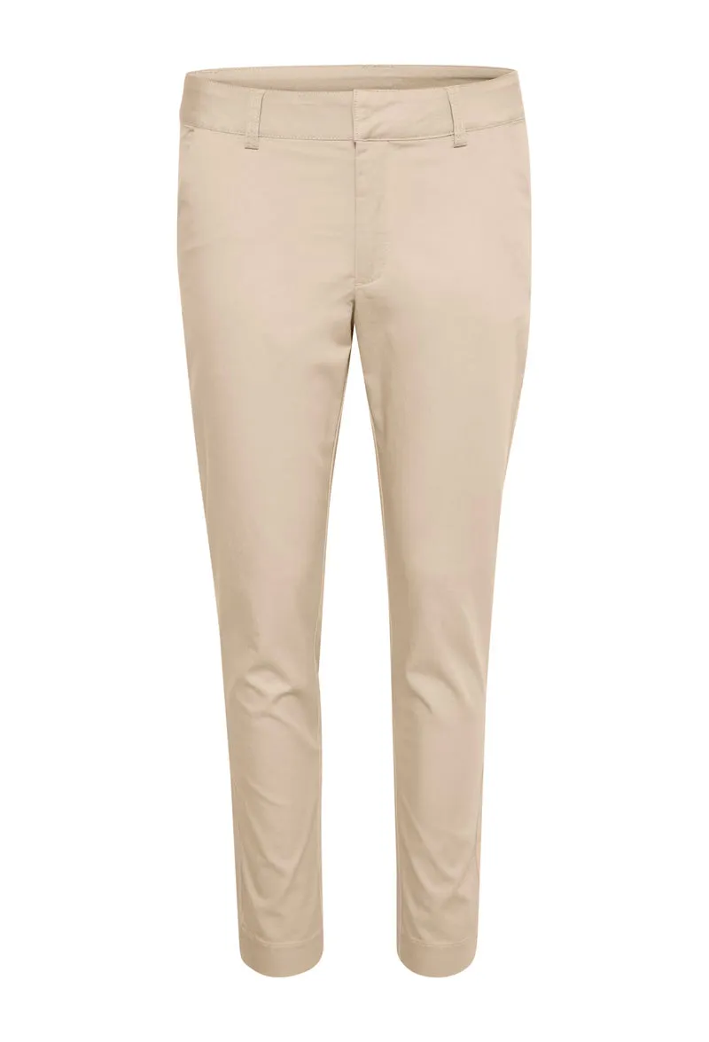 KAFFE KAlea Chino Pant Stone