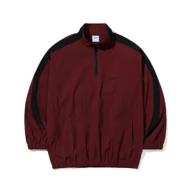 LIGHTWEIGHT ANORAK JACKET BURGUNDY