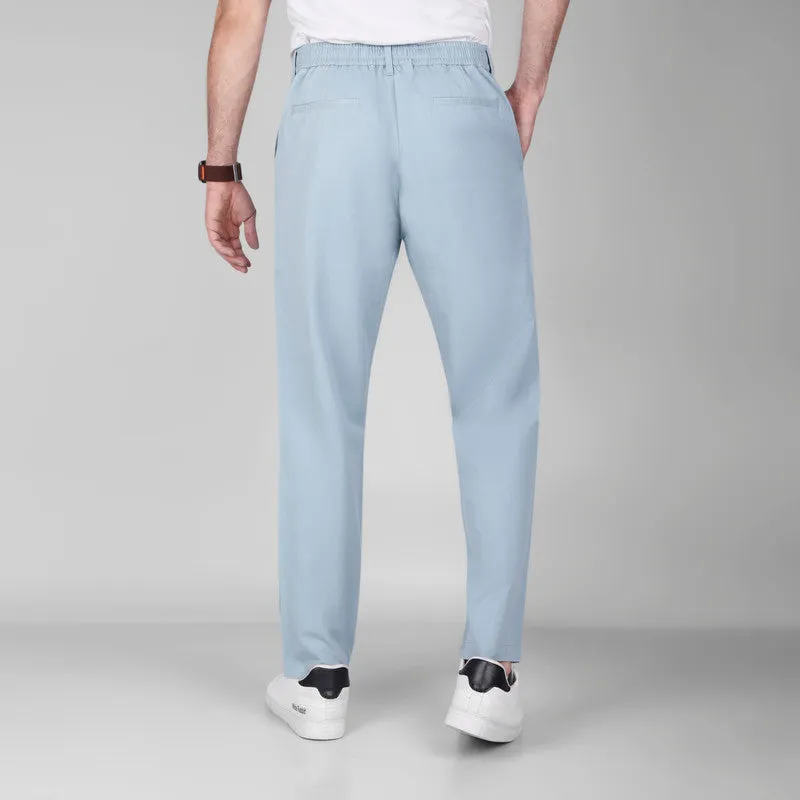 Lightweight TENCEL-Cotton Trousers -   MINT