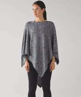 Lululemon Mantra Scarf in Heathered Black/Heathered White - Size OS
