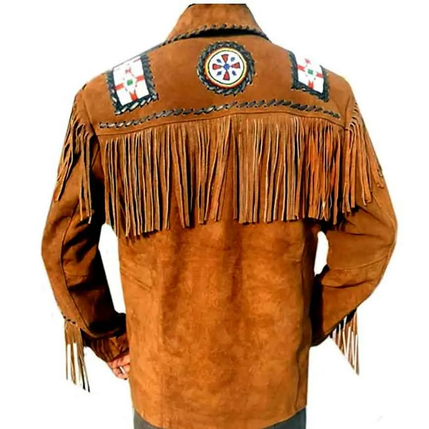 Mens Best Cowboy Jacket in Brown