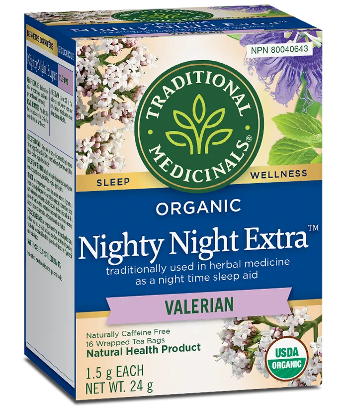 Nighty Night® Extra (with Valerian) Organic Herbal Tea