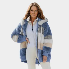 Oversized Womens Teddy Bear Coat  Thickened Fleece, Faux Fur, Winter Jacket, Multiple Colors