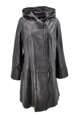 P 14-10 - Lamb Glove Leather - Women - Black / Læder Skinds Jakke - Levinsky - Kvinde
