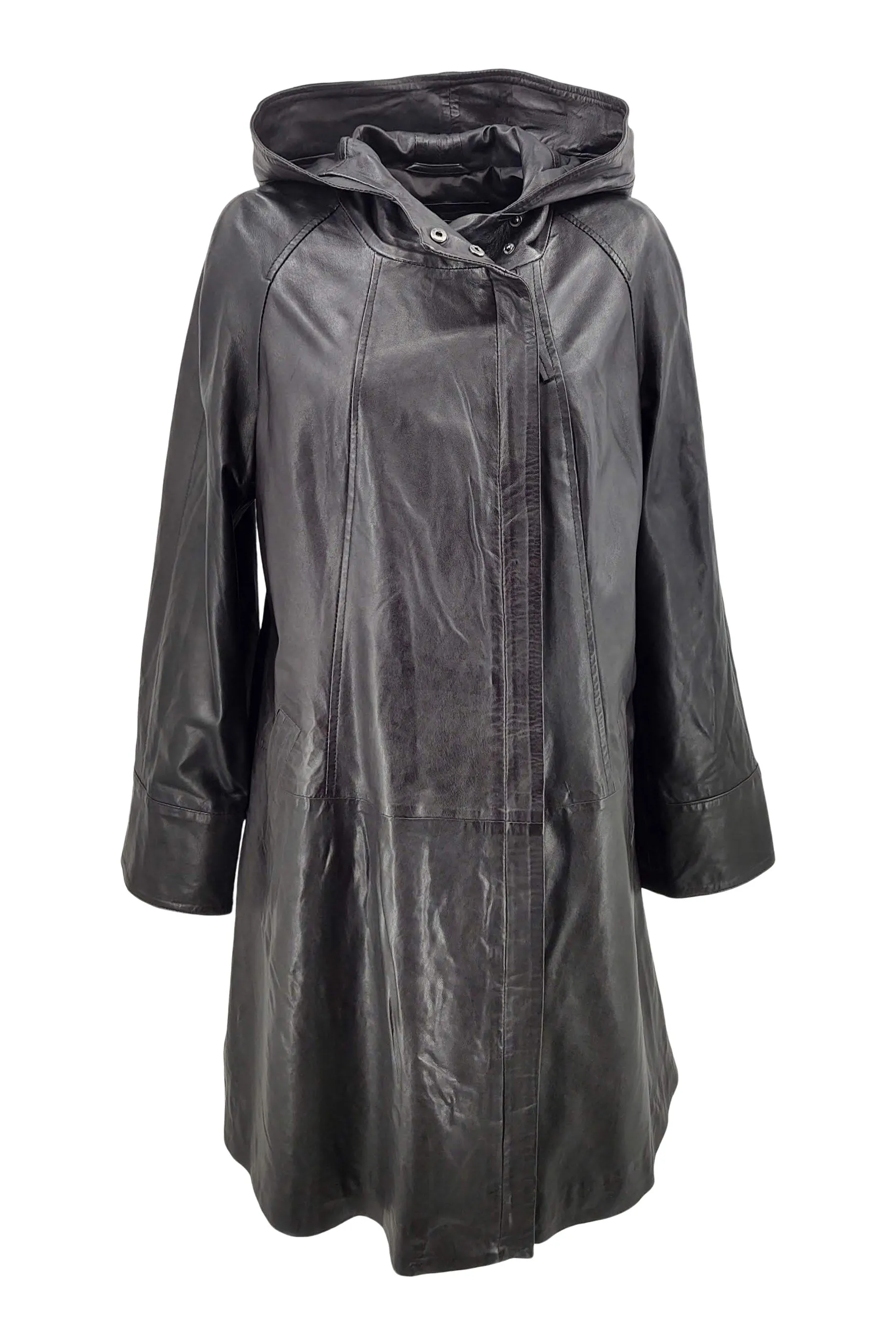 P 14-10 - Lamb Glove Leather - Women - Black / Læder Skinds Jakke - Levinsky - Kvinde