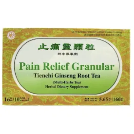 Pain Relief Granular Tienchi Ginseng Root Tea (16 Teabgas)
