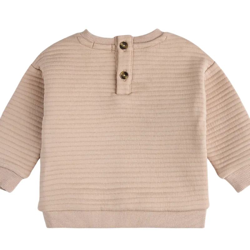 Petit Lem - Fall Quilted Set in Sand