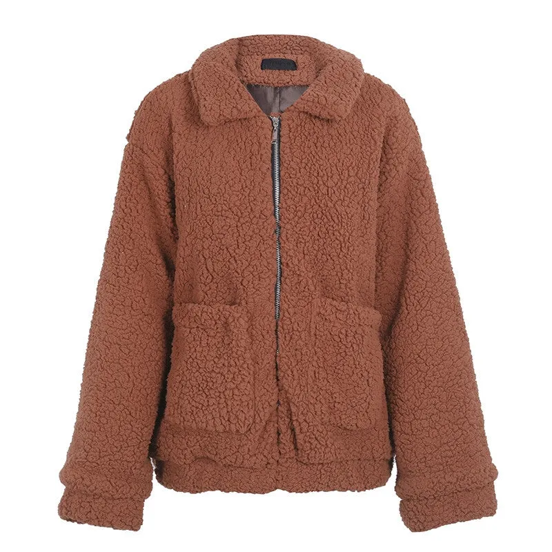 Plush Warm Loose Jacket