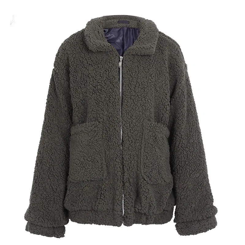 Plush Warm Loose Jacket
