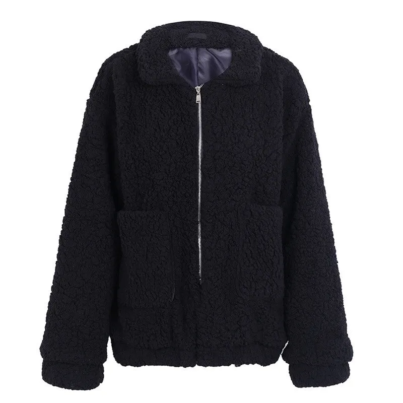 Plush Warm Loose Jacket