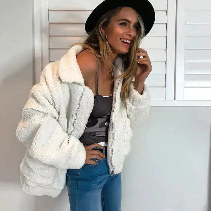 Plush Warm Loose Jacket