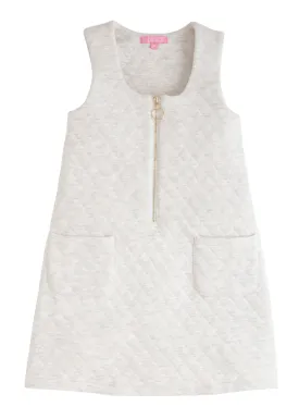 Quilted Jumper - Grey