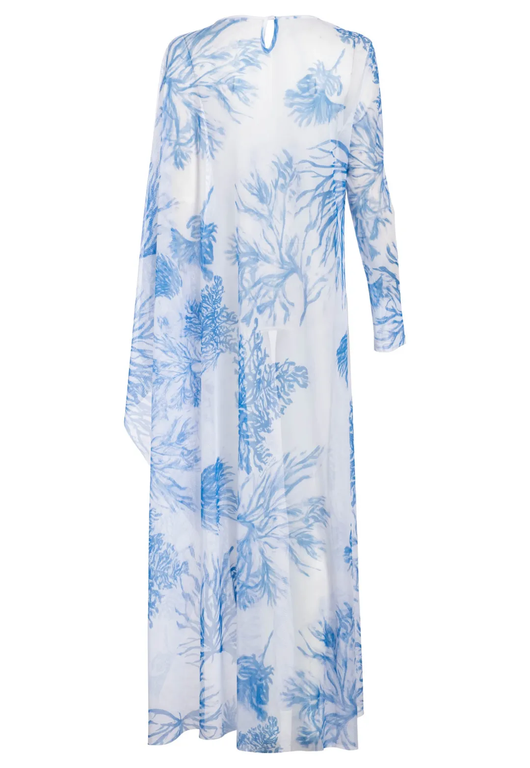 Rachel Sheer Poncho in Toile de Reef