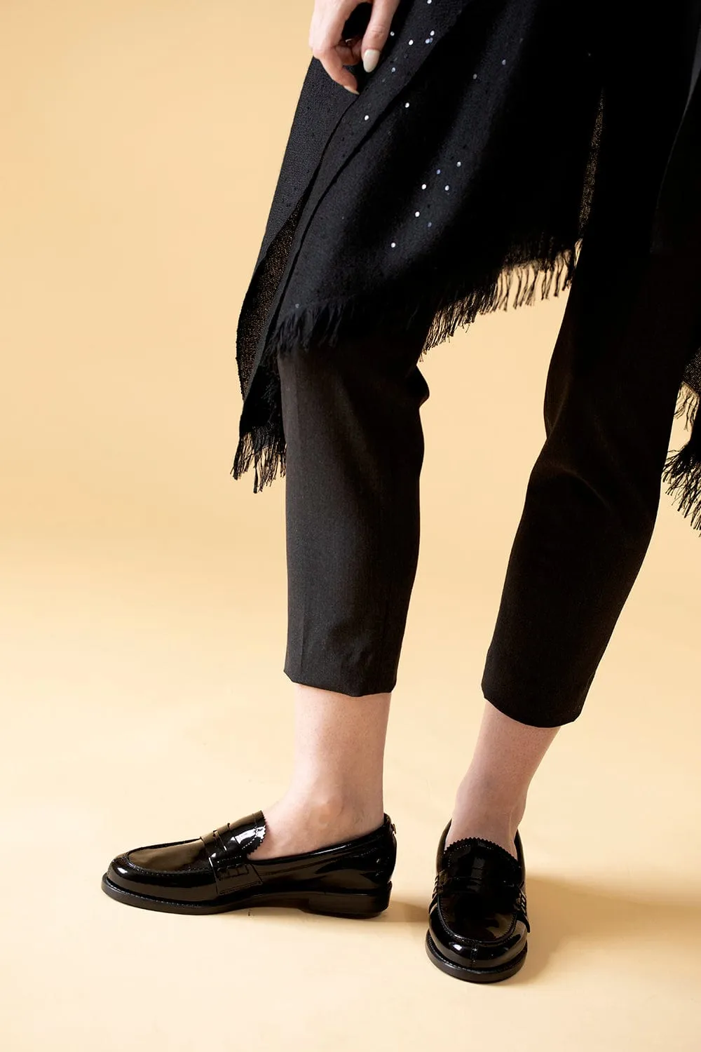 Sparkling Paillette Open Poncho